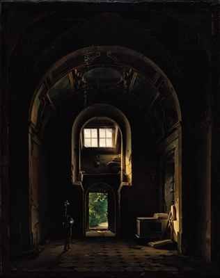 Interior of the Chapel of Saint Philippe in the Eglise des Feuillants in Paris