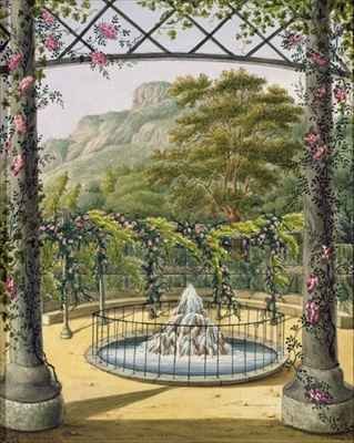 The Trellised Gardens at the Villa Gallo