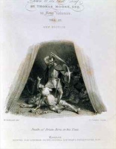 Death of Brian Boru in his Tent