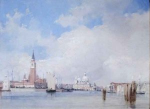 View in Venice with San Giorgio Maggiore