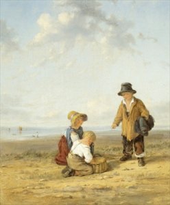 Figures on the Seashore