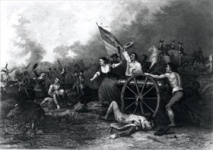 Moll Pitcher at the Battle of Monmouth