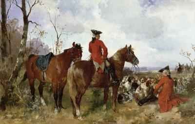 A rest during the hunt