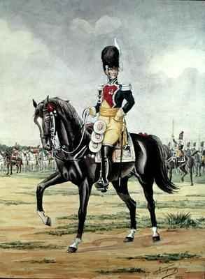 Anne Savary, Duke of Rovigo, Reviewing the Gendarmerie Troops in 1801