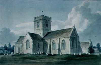 South east View of Dinton Church