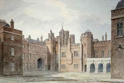 View in the Kitchen Court of St. James's Palace