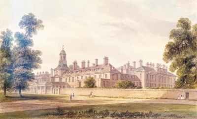 The South West view of Kensington Palace