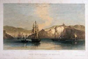 Troop Ships becalmed off Balaklava, Morning