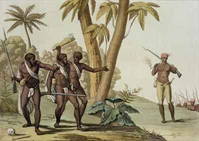 British Guyana Surinam, the Slave Rebellion