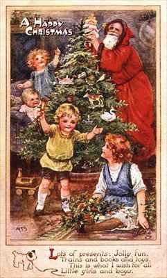 Children with the Christmas Tree