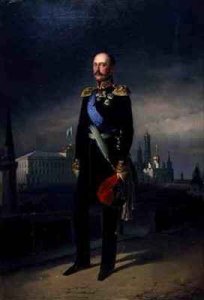 Portrait of Emperor Alexander II (1818-81)