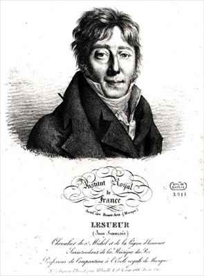 Jean Francois Le Sueur or Lesueur (1760-1837)