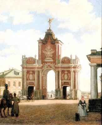 The Red Gate in Moscow