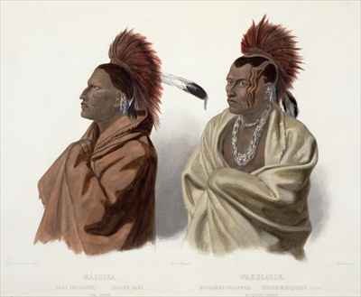 Massika, a Saki Indian, and Wakusasse, a Musquake Indian