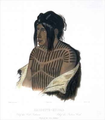 Mahsette-Kuiuab, Chief of the Cree Indians