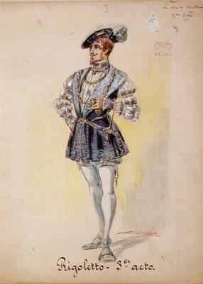 Costume for The Duke of Mantua