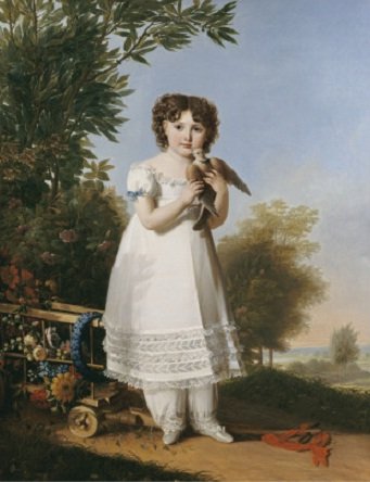 Portrait of Napoleone-Elisa Bacciochi (1806-69) Princess of Piombino