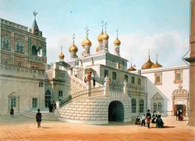 View of the Boyar Palace in the Moscow Kremlin