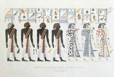 Illustrations of hieroglyphics from the Tombs of the Kings at Thebes