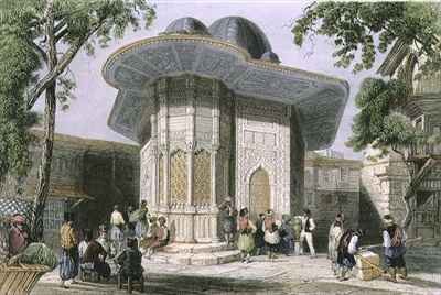 Fountain in Galata, Istanbul