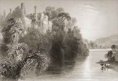 Lismore Castle, Lismore, County Waterford, Ireland