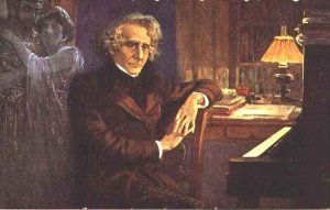 Hector Berlioz (1803-69) Composing 'The Trojans'