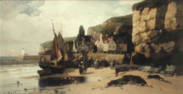 Fishing Village, Normandy