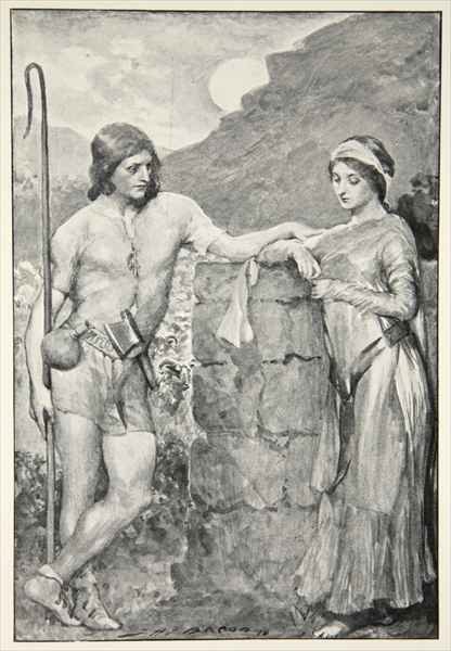 Olaf and Sigrid, from 'Hero Myths and Legends of the British Race'