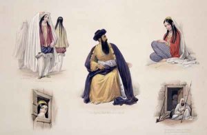 A Portrait of His Majesty Shah-Soojah-Ool-Moolk (1780-1842), from 'Sketches in Afghaunistan'