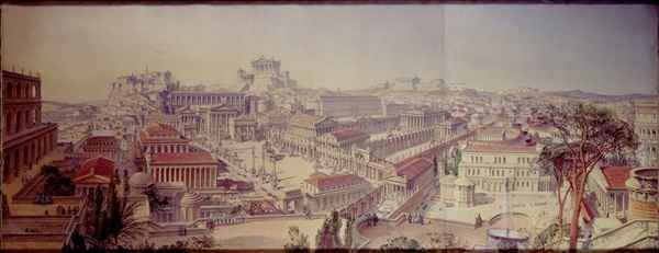 Rome As it Was, Restored After Existing Remains