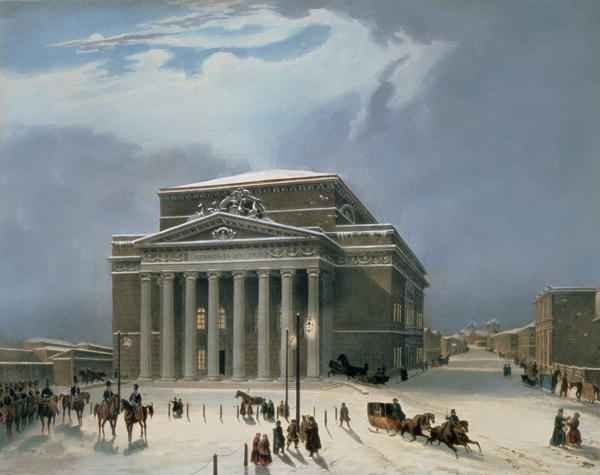 The Bolshoi Theatre in Moscow