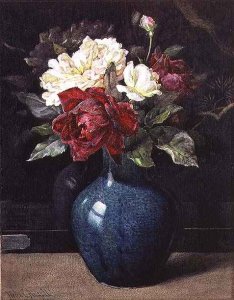 Roses in a Vase