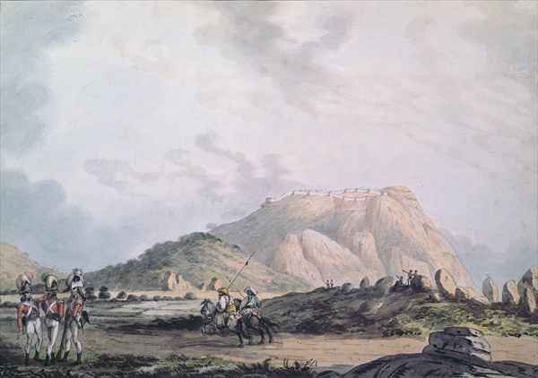 The Fort of Nandidong during the third Mysore War