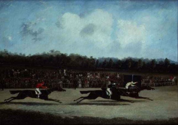 The Finish of the St.Leger