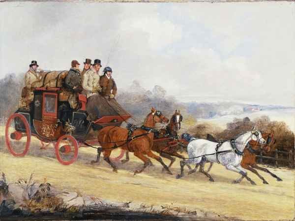 The Dover to London Coach: In Summer