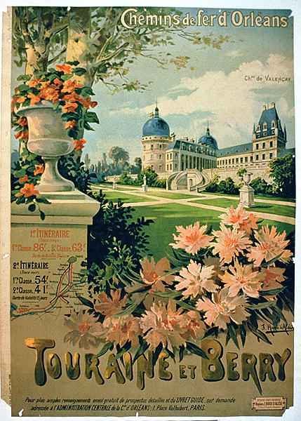 Advertisement for 'Touraine Et Berry'