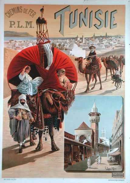 Poster advertising Tunisia