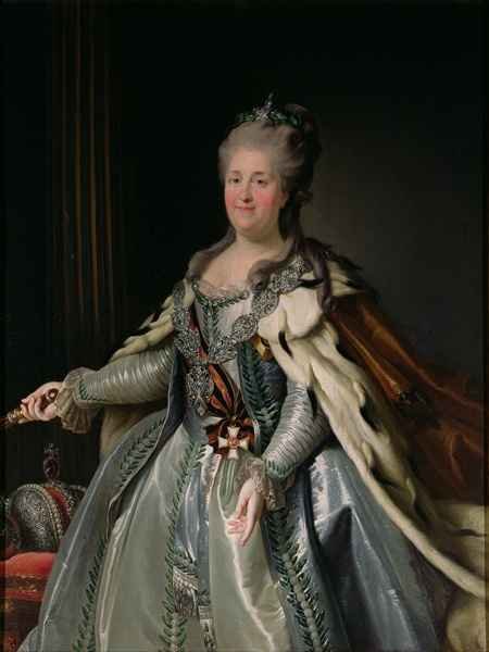 Portrait of Catherine II (1729-96)