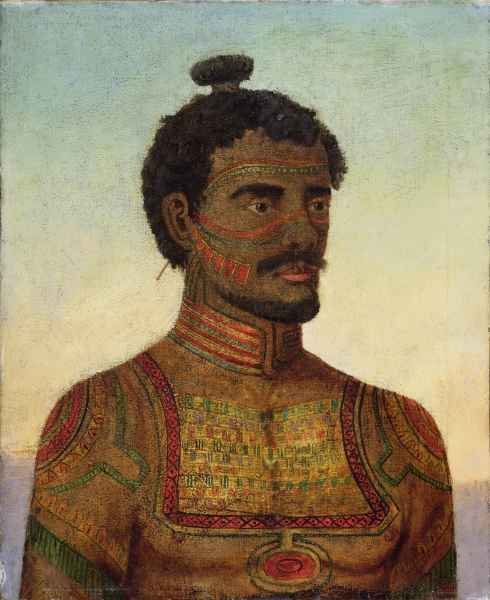 Man of the island of Nukahiwa (Nuka Hiva), Marquesas group