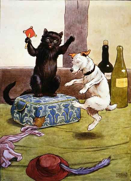 Illustration from The Beautiful Book of Nursery Rhymes, Stories and Pictures