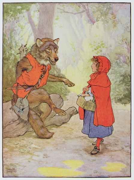 Little Red Riding Hood and the Wolf