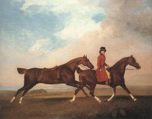 William Anderson with Two Saddle-horses 1793