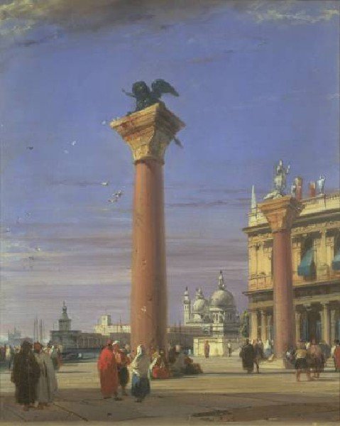 View Of The Piazzetta Near The Square Of St Mark Venice