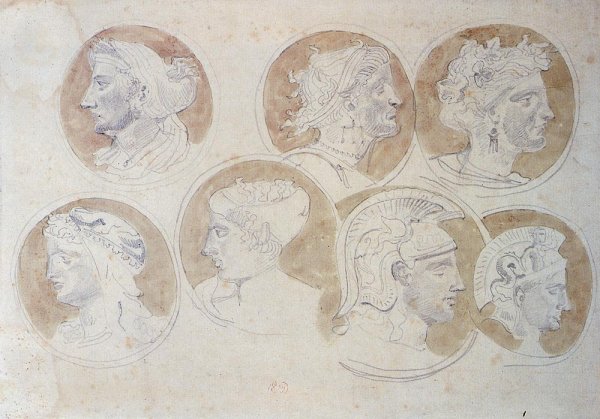 Studies Of Antique Medallions