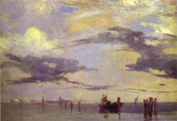 View Of The Lagoon Near Venice