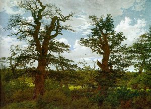 Landscape with Oak Trees & a Hunter 1811