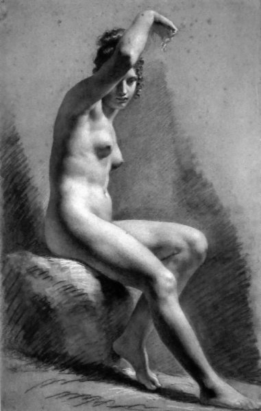 Female Nude Raising Her Arm2