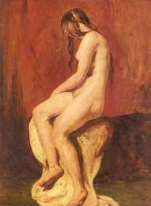 Study Of A Female Nude