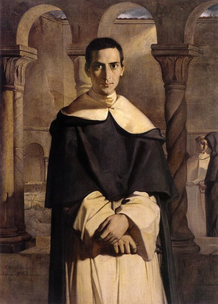 Portrait Of The Reverend Father Dominique Lacordaire  Of The Order Of The Predicant Friars