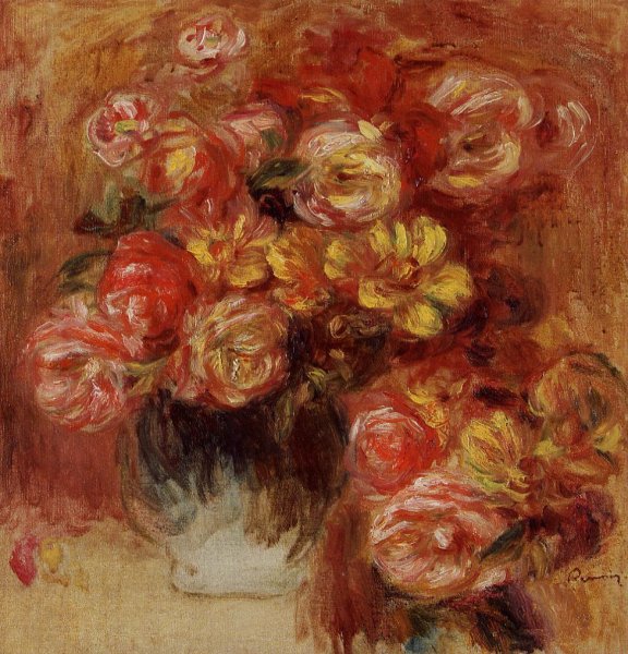 Vase Of Roses